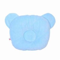 Подушка ортопедическая Baby Veres Velour Blue Medium голубой 24x27 см