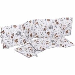 Защита на детскую кровать Forest animals beige 3 части Baby Veres бежевый 301.17