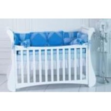 Комплект для детской кроватки Baby Veres Angel wings blue голубо-синий 216.20
