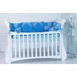 Комплект для детской кроватки Baby Veres Angel wings blue голубо-синий 216.20