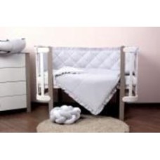Комплект для детской кроватки Baby Veres (6 единиц) серый