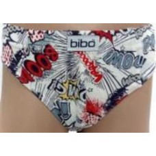 Трусы для мальчика Bibo 21031 р.80 белый с красным