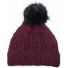Шапочка детская для девочки Mari-Knit 851 р.48-50 бордовый