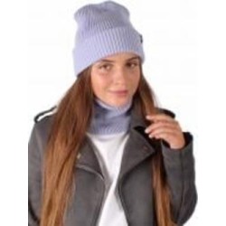 Шапочка унисекс Mari-Knit 0874 р.54-56 голубой