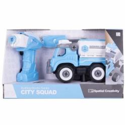 Игровой набор DIY Spatial Creativity Конструктор Цистерна с электрическим двигателем CJ-1379193