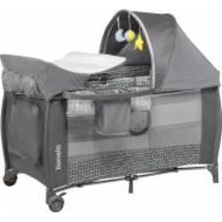Манеж-кровать Lionelo Sven Plus grey scandi LO.SV06