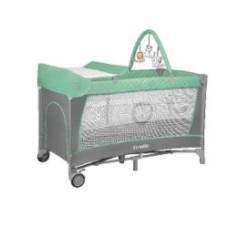 Манеж-кровать Lionelo Flower turquoise LO.FL03