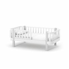 Кровать детская Veres Монако 80x160 см бело-серый