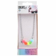 Подвеска на цепочке CREATE IT! Помпоны и Сердце-конфетти (2 вида) 6674143