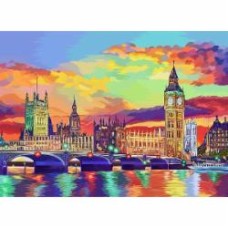 Картина по номерам Danko Toys 40х50 см № 8 Лондон KpN-01-08U