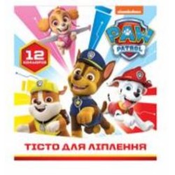 Тесто для лепки Paw Patrol 12 цветов 122726