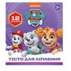 Тесто для лепки Paw Patrol 12 цветов 122727