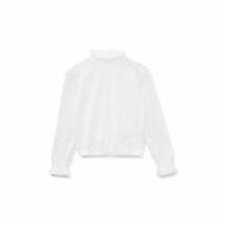 Джемпер для девочки ART KNIT Romance р.110 белый 014