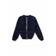 Кофта для девочки ART KNIT Блеск с люрексом р.98 синий 3523