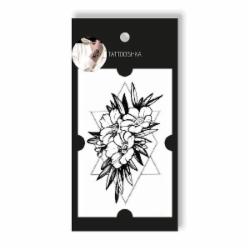 Временная татуировка Tattooshka Цветы в графике HC-301