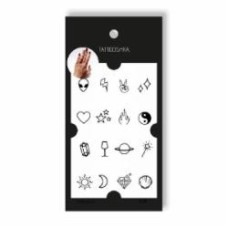 Временная татуировка Tattooshka Мини хайп L-35