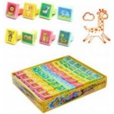 Игрушка Malevaro Штамп детский Зоо 6 видов S02A14