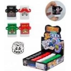 Игрушка Malevaro Штамп детский Монстры 4 вида SS94A3