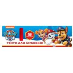 Набор для лепки Paw Patrol с 9 цветов по 15 г 123004