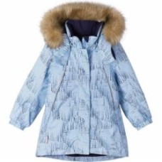 Куртка для девочки Reima р.104 голубой 521640-6187