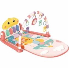 Коврик-пианино BIBI-INN 5 игрушек розовый HW22002678