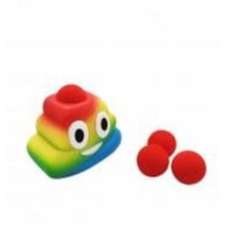 Игрушка Squeeze Popper Стреляющая фигурка Кучка в ассортименте 55616