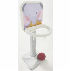 Игровой набор Luna Kids Баскетбольное кольцо 3в1 серо-белый ABST-L04