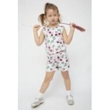 Полукомбинезон для девочек Luna Kids Flamingo р.104-110 мульти №0031/16197