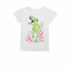 Футболка для мальчиков Luna Kids с принтом Dino р.158 белый