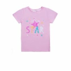 Футболка для девочек Luna Kids с принтом Star р.98 розовый