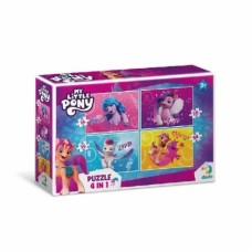 Пазлы DoDo 4 в 1 My Little Pony 200388