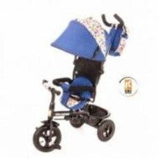 Велосипед-коляска 3х колесный Kidzmotion Tobi Venture синий 115002/blue