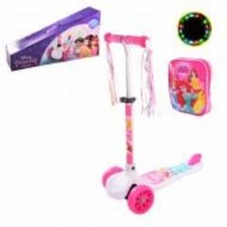 Самокат Disney Princess белый с розовым LS2120