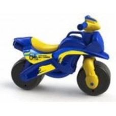 Беговел-мотоцикл Doloni Toys синий с желтым 0139/64