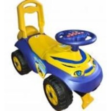 Машинка Doloni Toys жёлто-голубой 0142/17