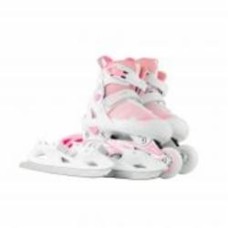 Роликовые коньки 2 в 1 Action 153B5/2IN1PINK33-36 розовый