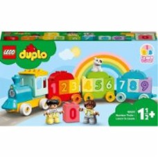 Конструктор LEGO DUPLO Поезд с цифрами — учимся считать 10954