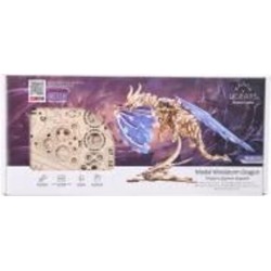 Деревянный 3D-конструктор UGEARS Дракон Ураган
