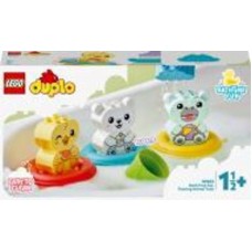Конструктор LEGO DUPLO Приключения в ванной: плавучий поезд для зверей 10965