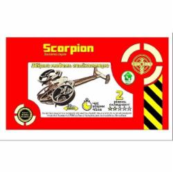 3D-конструктор Сувенир Декор Вертолет Scorpion золотая серия Suvenir-Decor