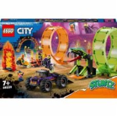 Конструктор LEGO City Трюковая арена «Двойная петля» 60339