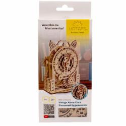 3D-конструктор UGEARS винтажный будильник