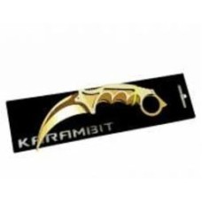 Игрушечное оружие Сувенир Декор Керамбит GOLD из STANDOFF 2
