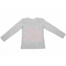 Джемпер для девочки Roksana Stars №1062/16054 р.98-104 серый с белым