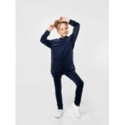 Комплект для девочек Smil 2 предмета 117312 р.140 темно-синий