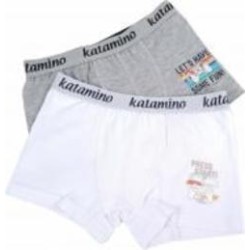 Набор трусов для мальчика KATAMINO K128170 2 шт. р.106 серый/белый