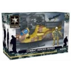 Игрушечный набор DIY TOYS Военное спецподразделение: вертолет с фигурой и оборудованием 6809370