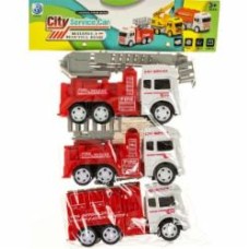 Пожарная машинка Shantou 1:50 7331-2A2