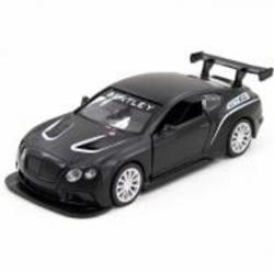 Машинка TechnoDrive 1:32 BENTLEY CONTINENTAL GT3 (матовый черный) 250259
