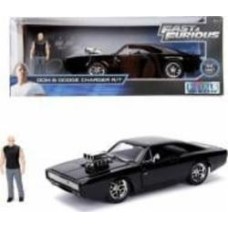 Игровой набор Jada 1:24 Форсаж Dodge Charger Street (1970) с фигуркой Доменика Торетто 253205000